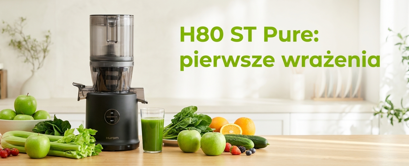 Hurom H80 ST Pure – nowa flagowa wyciskarka wolnoobrotowa 2026