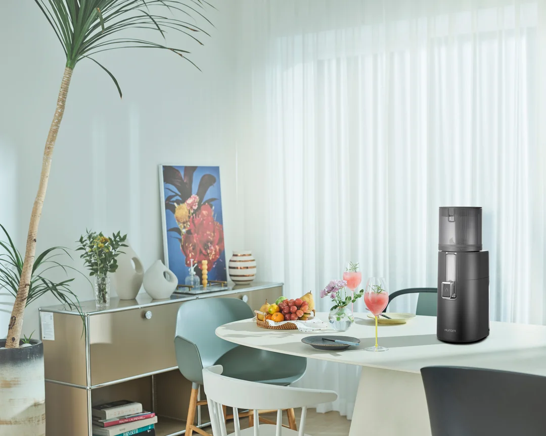 Wyciskarka wolnoobrotowa Hurom H400 – elegancki design w nowoczesnej kuchni