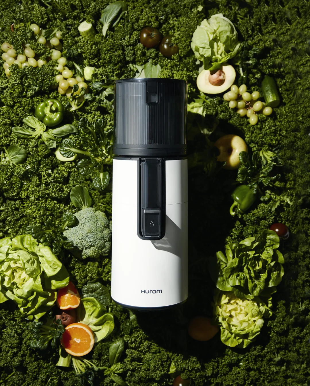 Hurom H400 w otoczeniu warzyw – inspiracja na sok z buraka i marchewki