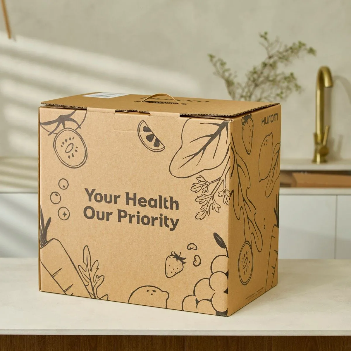 Hurom H80 ST - Ekologiczne opakowanie