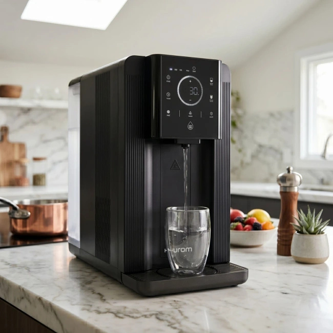 Hurom Water Purifier + Zestaw filtrów na 3 lata | Dystrybutor wody RO 4–95°C