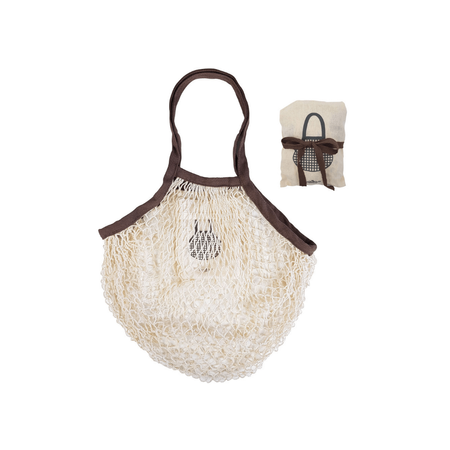 Natural cotton shopping bag brown Cookut