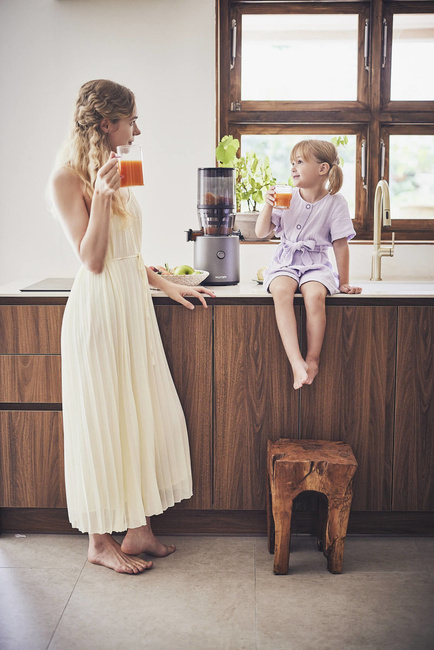 Wyciskarka Hurom H320N Matt Black + Blender Kielichowy Hurom BL-E01 3w1