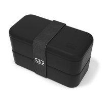 Monbento Original lunchbox bento 1 l, dwa poziomy, Black Onyx