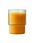Vialli Design szklanki ryflowane Livio 350 ml, 2 szt., przezroczyste