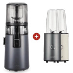 Zestaw Hurom H70 Easy - Tytanowy + Power Blender