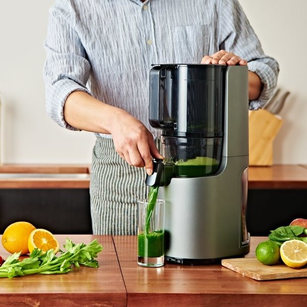 HUROM H200 All in One Matte Grey Slow Juicer