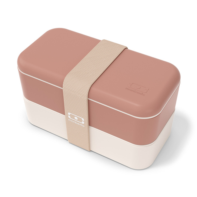 Monbento Original lunchbox bento 1 l, dwa poziomy, Rosa Moka