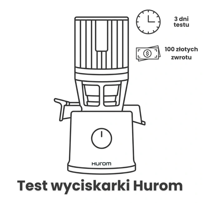 Test wyciskarki Hurom w domu, 3 dni