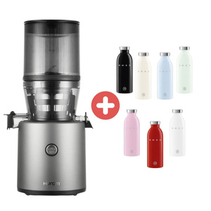 Zestaw Hurom + Butelka na sok Smeg 500 ml