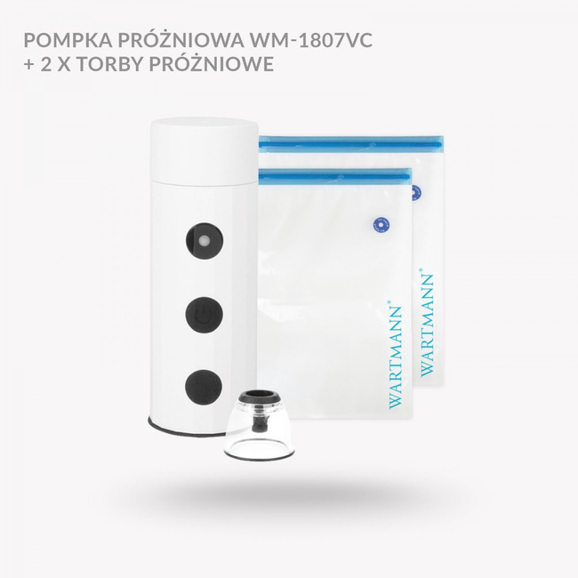 Wartmann pompka próżniowa WM-1807 VC do butelek na sok