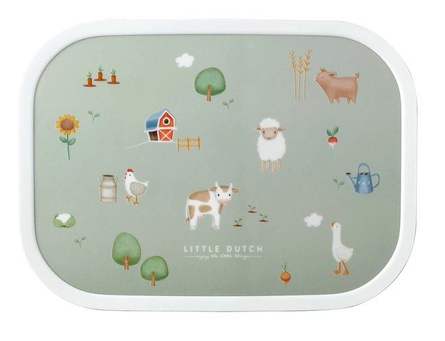 Zestaw Lunchbox z Bidonem Campus Little Farm - Mepal