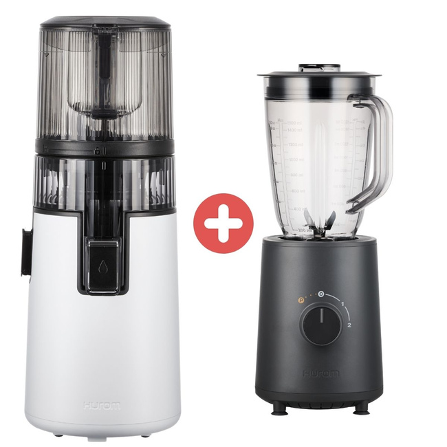 Wyciskarka Hurom H70 ST Easy Biała + Blender Kielichowy Hurom BL-E01 3w1