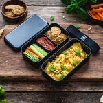 Monbento Original lunchbox bento 1 l, dwa poziomy, Black Onyx