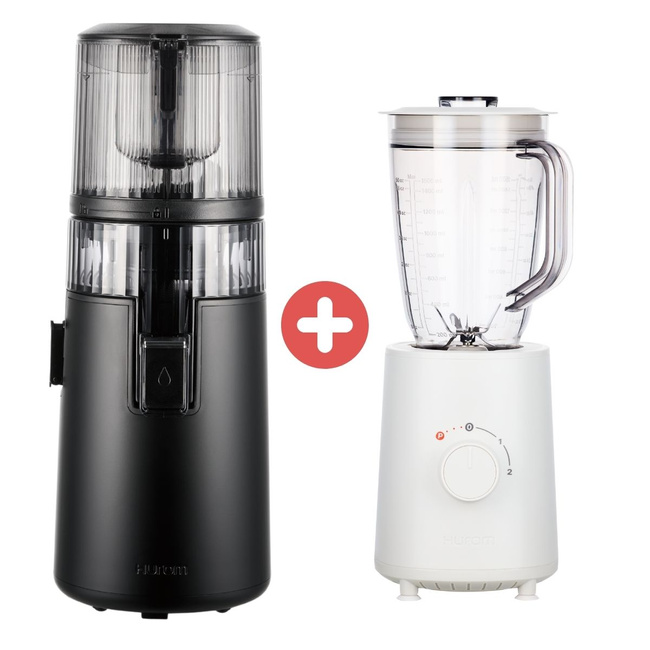 Wyciskarka Hurom H70 ST Easy Czarna + Blender Kielichowy Hurom BL-E01 3w1