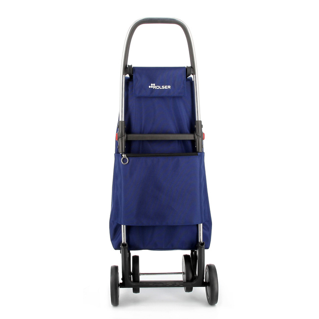 Rolser I-Max Urban MF 4L składany wózek na zakupy 43 l, 4 koła, niebieski Klein