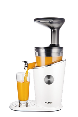 Limited Edition - Hurom H100 slow juicer - 5 second wash, innovative filters - white