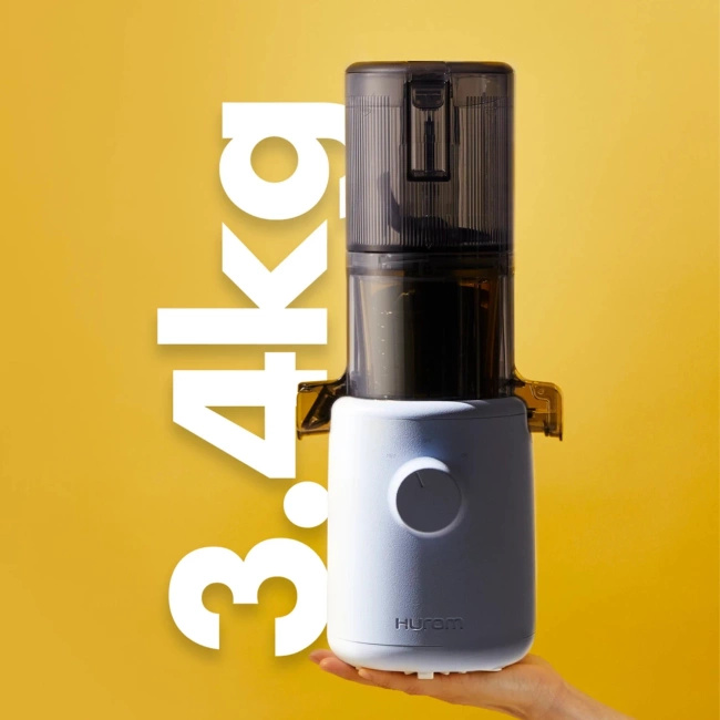 Hurom H310A Sky Blue - wyciskarka wolnoobrotowa, kolor niebieski 