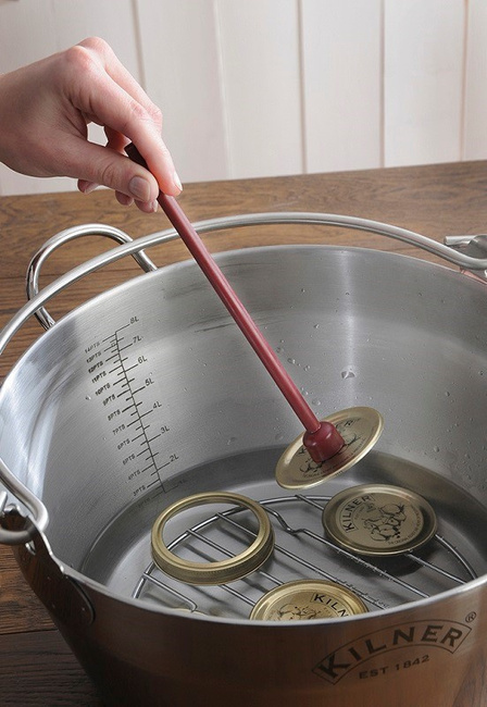 Kilner zestaw do pasteryzowania, termometr i podnośnik do pokrywek