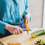 Obieraczka Prosta BergHOFF Balance – Stal Nierdzewna, Uchwyt z Recyklingu