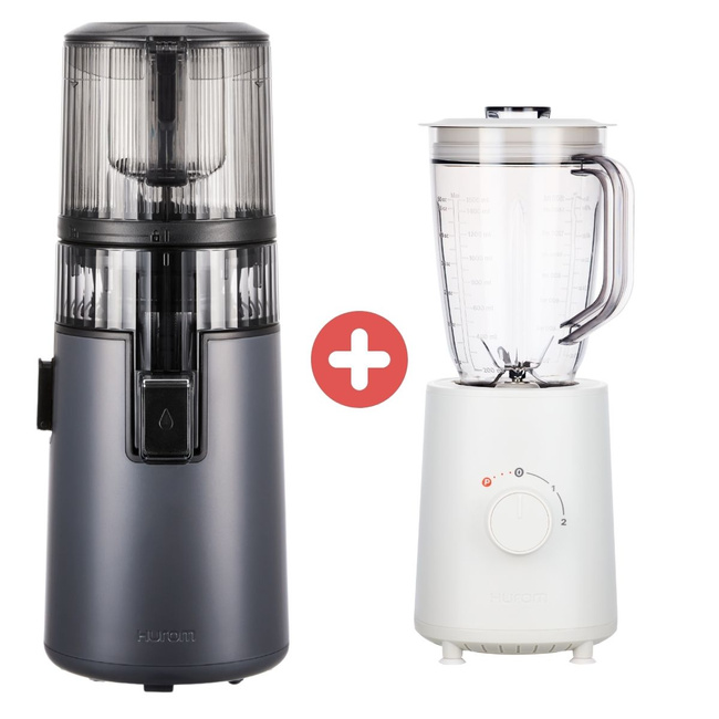 Wyciskarka Hurom H70 ST Easy Czarna + Blender Kielichowy Hurom BL-E01 3w1