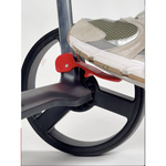 Rolser Basket Freno Polar 4B2 wózek na zakupy z hamulcem, torba 58 l, czarny