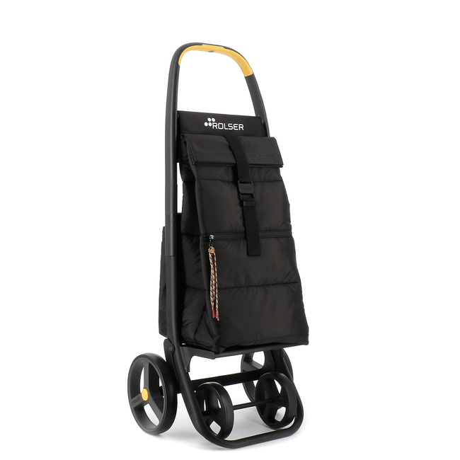 Rolser Clec Termo Polar 8 Plus wózek na zakupy z kieszenią termiczną, czarny