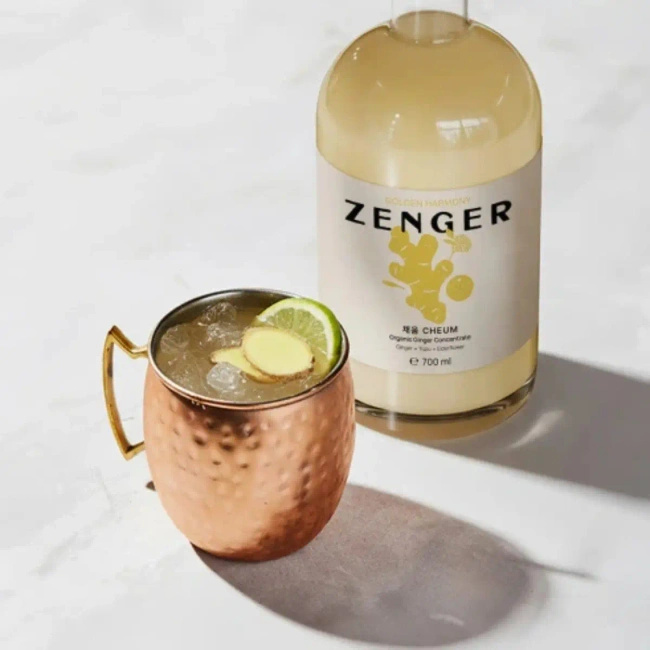 Zenger Cheum Golden Shot Imbirowy BIO – 27,5% imbiru 700 ml
