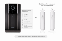 Hurom Water Purifier + Zestaw filtrów na 1 rok | Dystrybutor wody RO 4–95°C