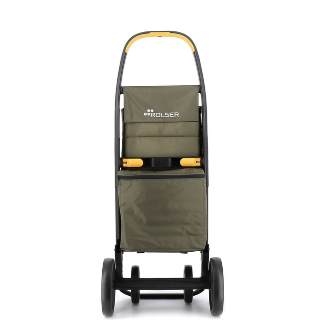 Rolser Clec Termo Polar 8 Plus wózek na zakupy z kieszenią termiczną, khaki