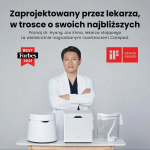 Carepod One, nawilżacz ultradźwiękowy ze stali nierdzewnej, do 46 m²