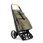 Rolser Clec Termo Polar 8 Plus wózek na zakupy z kieszenią termiczną, khaki
