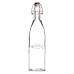 Kilner butelka kwadratowa Clip Top 1 l na sok i przetwory