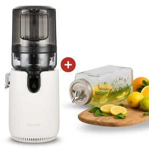 Zestaw Hurom E50 ST Porcelanowy Beż + Dystrybutor na napoje