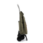 Rolser Big Polar 4 wózek na zakupy 44 l, 2 lub 4 koła, khaki