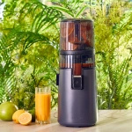 Wyciskarka Hurom H70 FT Tytanowa i Butelka na sok Smeg 500 ml