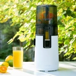 Wyciskarka Hurom H70 ST Czarna i Butelka na sok Smeg 500 ml