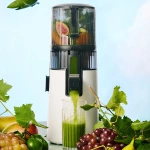 Wyciskarka Hurom H70 FT Biała i Butelka na sok Smeg 500 ml