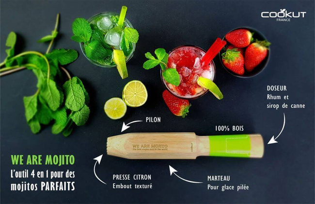 Zestaw akcesoriów do mojito - Cookut