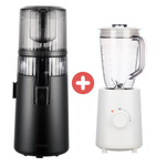 Wyciskarka Hurom H70 FT Easy Czarna + Blender Kielichowy Hurom BL-E01 3w1
