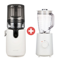 Wyciskarka Hurom E50 ST Pure + Blender Kielichowy Hurom BL-E01 3w1