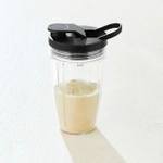 Hurom Personal Power Blender – osobisty blender kubkowy | 900 W, 20 000 obr./min, 3 butelki BPA-free, Tytanowy Szary