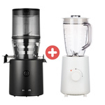 Wyciskarka Hurom H320N Matt Black + Blender Kielichowy Hurom BL-E01 3w1