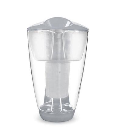 Dzbanek szklany filtrujący wodę 2l LED biały - Dafi