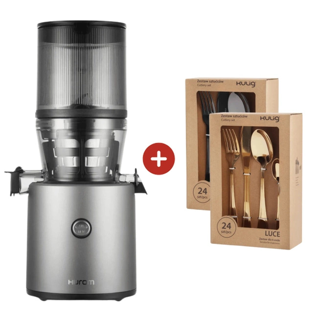 Hurom H320N Titanium Grey Slow Juicer