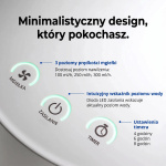 Carepod One, nawilżacz ultradźwiękowy ze stali nierdzewnej, do 46 m²