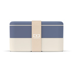 Monbento Original lunchbox bento 1 l, dwa poziomy, Blue Natural
