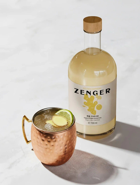 Imbirowy shot 0,7 L Łagodny - Zenger