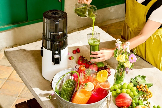 Zestaw Hurom H70 Easy - Czarny + Power Blender