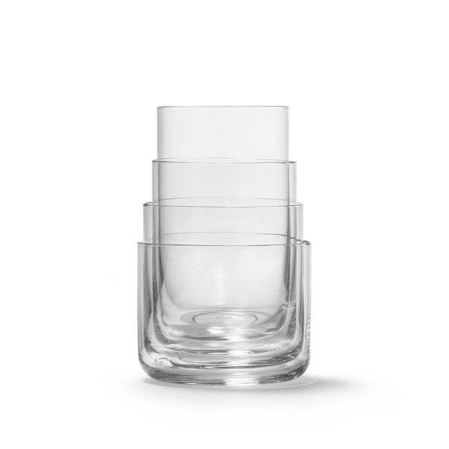 Aarke szklanki do napojów 290 ml, 4 szt. w różnych kształtach
